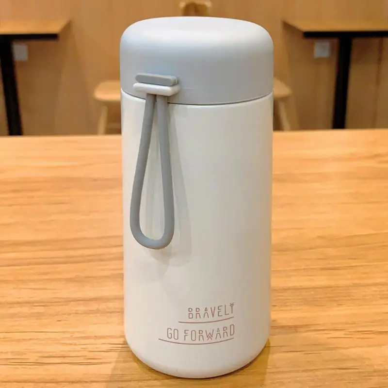 Mini Water Cup Creative Water Bottle Kitchen Accessories Student Lovely Handy Cup 270ml Heat Preservation Cup Drinkware Portable