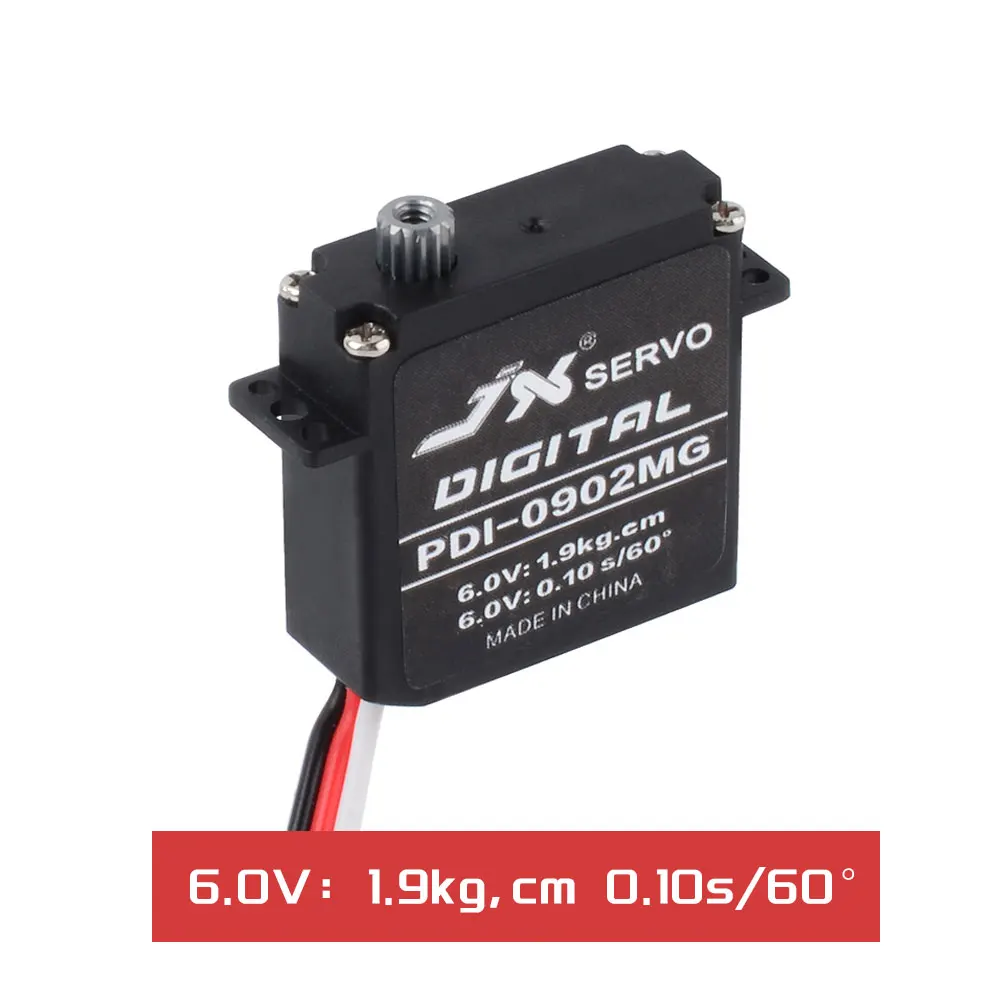 Jx Rc планер сервопривод Pdi-0902Mg 9,4G 2,6 кг высокий крутящий момент цифровой стандартный сервопривод для Rc самолета робота вертолета для дистанционного управления