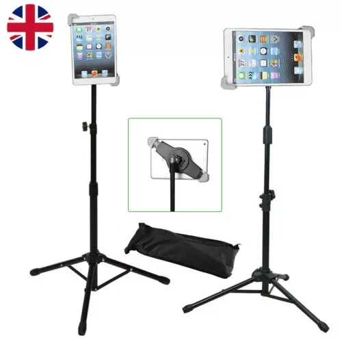 

NEW2023 in For 7-12" iPad Mini Air Pro Tablet Floor Mount Stand Tripod Holder tablet mini keycaps mouse pad sonic adaptor