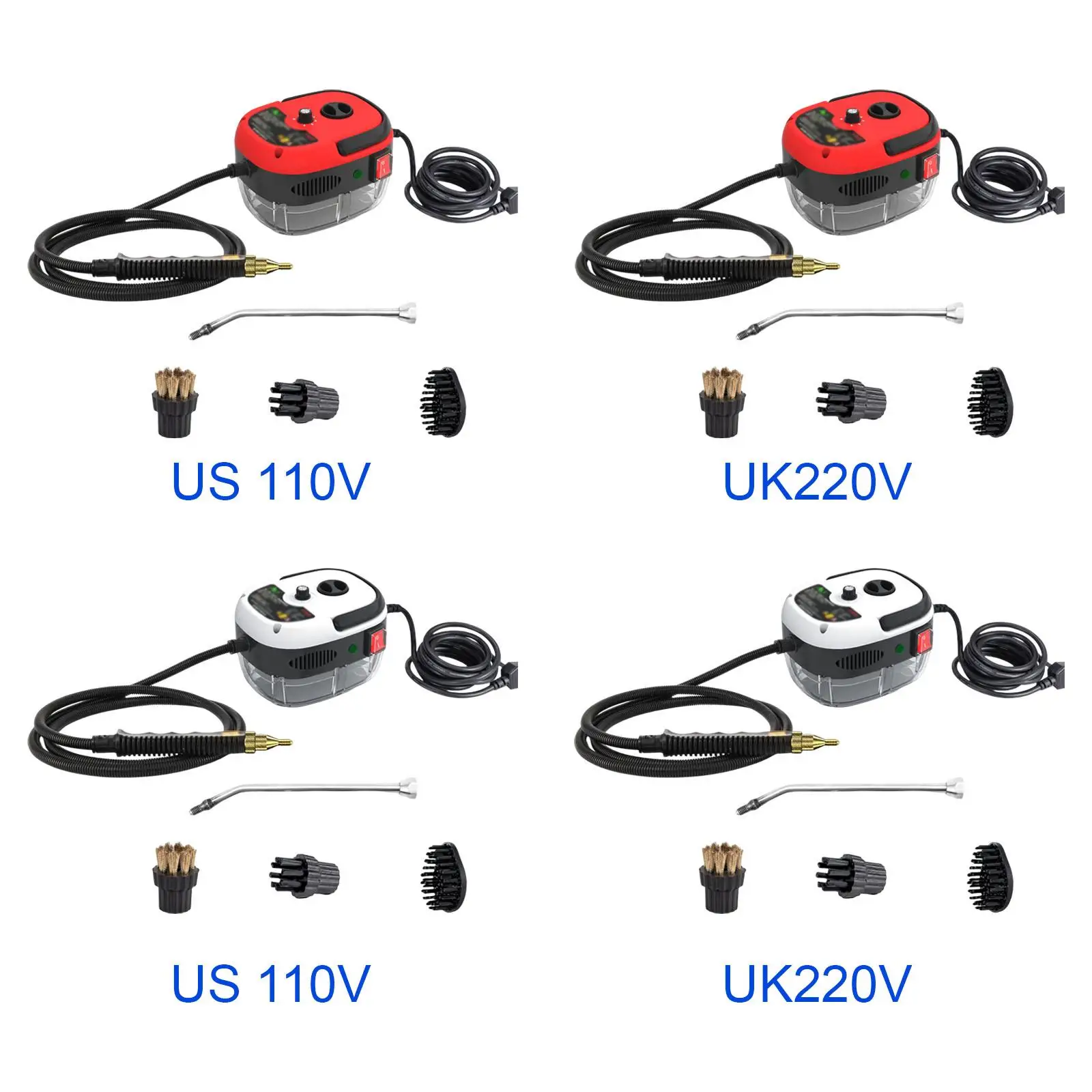 

High Pressure Steam Cleaner Portable Cleaner Machine Portable with Large Tank Handheld Steam Cleaner for Home Patios Household