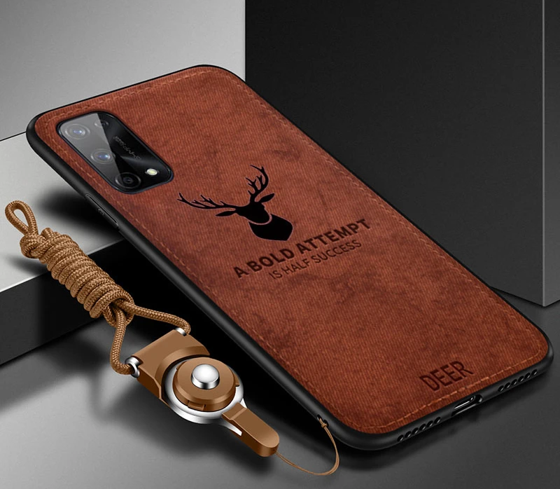 

Texture Phone For Samsung S10 S20 S21 FE S22 Plus Note 10 Lite 20 Ultra A32 A52 A72 A33 A31 A13 A51 A71 Deer Cover