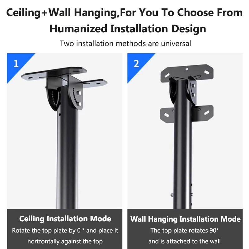 Выдвижные крепления для телевизора 50 кг потолочное/настенное крепление