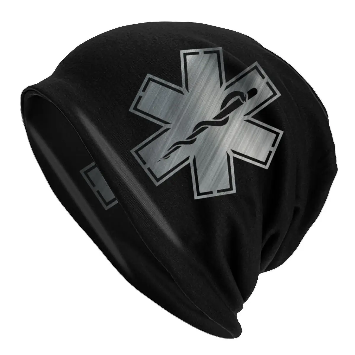 Emt Star Of Life Bonnet Hats Femme Cool Knitted Hat For Men Women Warm Winter Paramedic Medic Skullies Beanies Caps 1