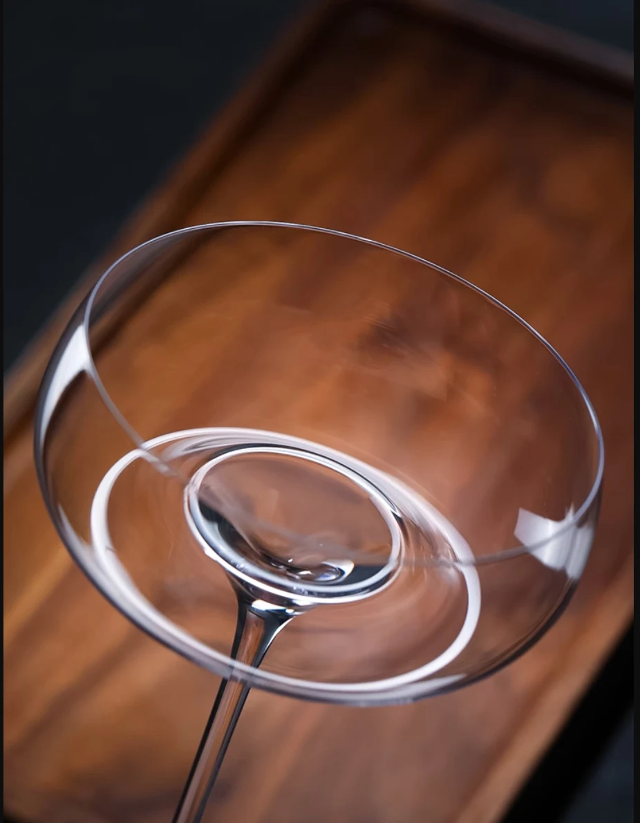 4 шт. Коктейльные бокалы для мартини из хрусталя ручной работы | Уникальные в