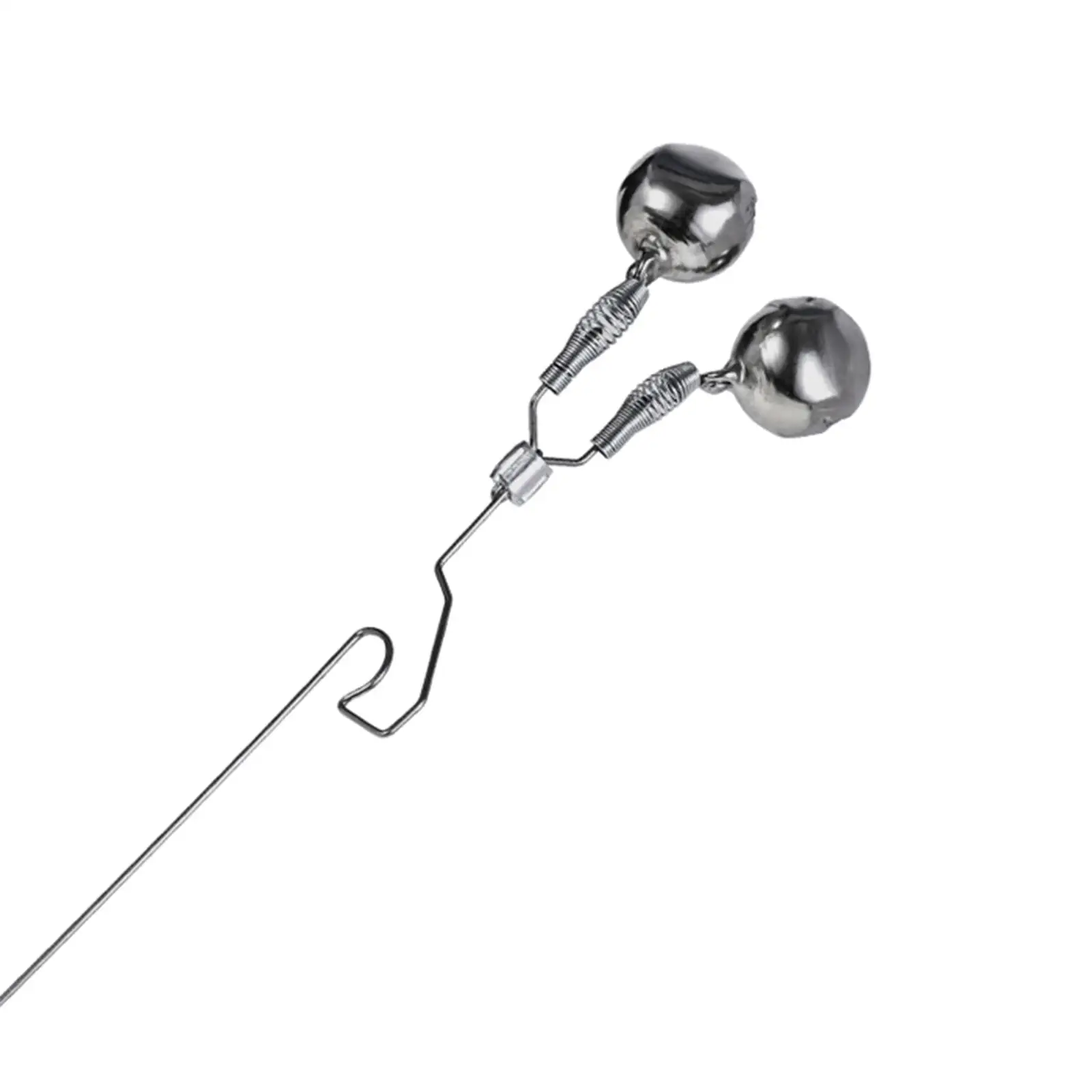 

Fishing Bell Bite Alarm Fishing Rod Alarm Bell Fishing Pole Alarm Adjustable with Dual Alarm Bells for Sea Fishing Supplies