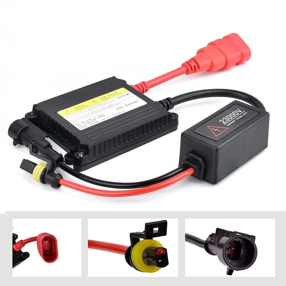 

1/2/4 PCS 35W/55W Super Slim Xenon Ballast DC 12V HID Ballast for H1 H3 H7 H8 H9 H11 9005 9006 H4 Car Light Control Module Kits