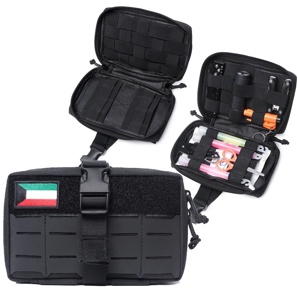 

Tactical Molle Medical Pouch Outdoor Utility EDC Tool Bag Military First Aid Medical Waist Pack Airsoft Magazine Pouches