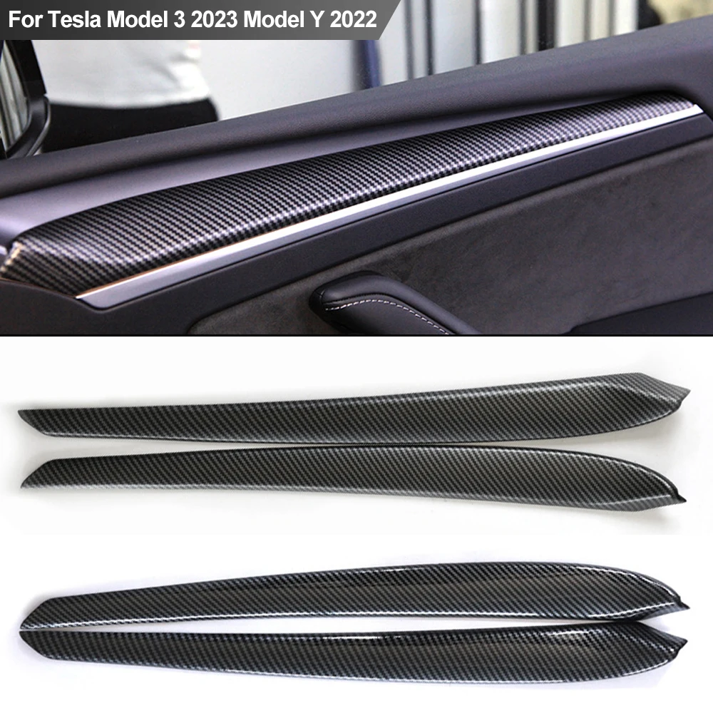 

Новая Автомобильная центральная консоль из углеродного волокна для Tesla Model 3 2023, отделка модели Y 2022, аксессуары Tesla Model Three, приборная панель