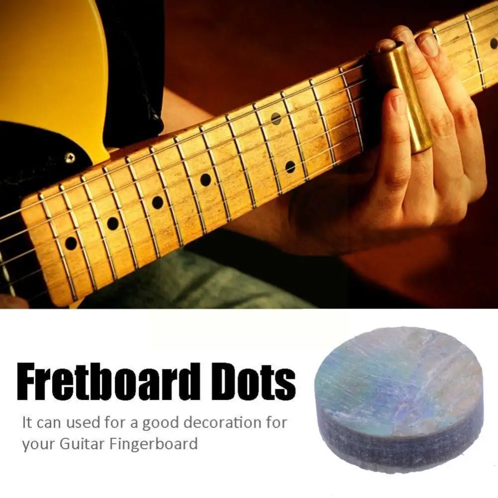Фингерборд для гитары 2-6 мм белый перламутр фингерборд инкрустация точек укулеле