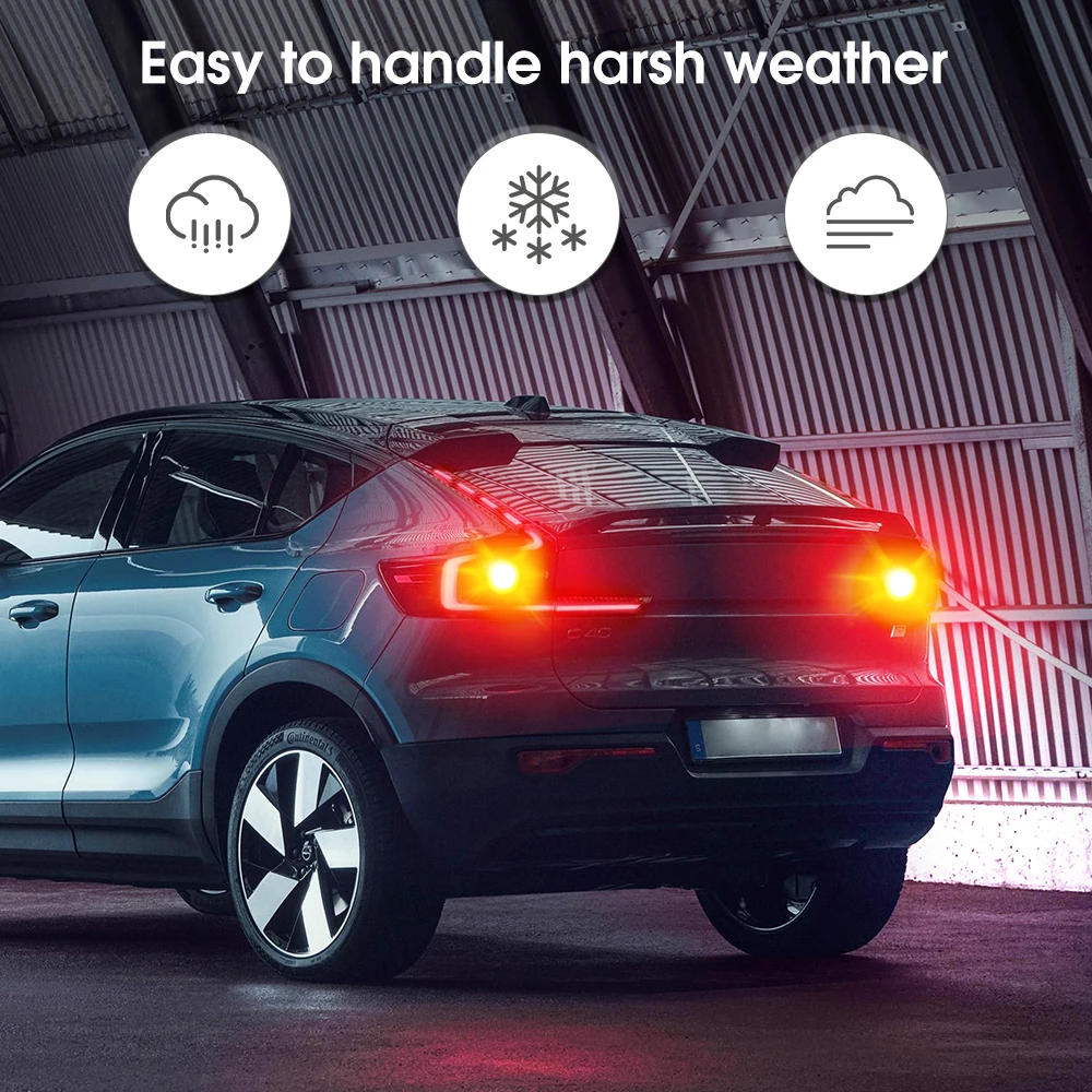 LECIBUBI Двойные лампы переднего и заднего стоп-сигнала для Renault Av nneending on Model Canbus P21/5W