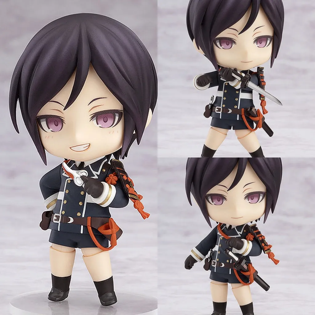 

Аниме Touken Ranbu Online Yagen Toushirou ПВХ экшн-фигурка Коллекционная модель кукла игрушка 10 см 594 #
