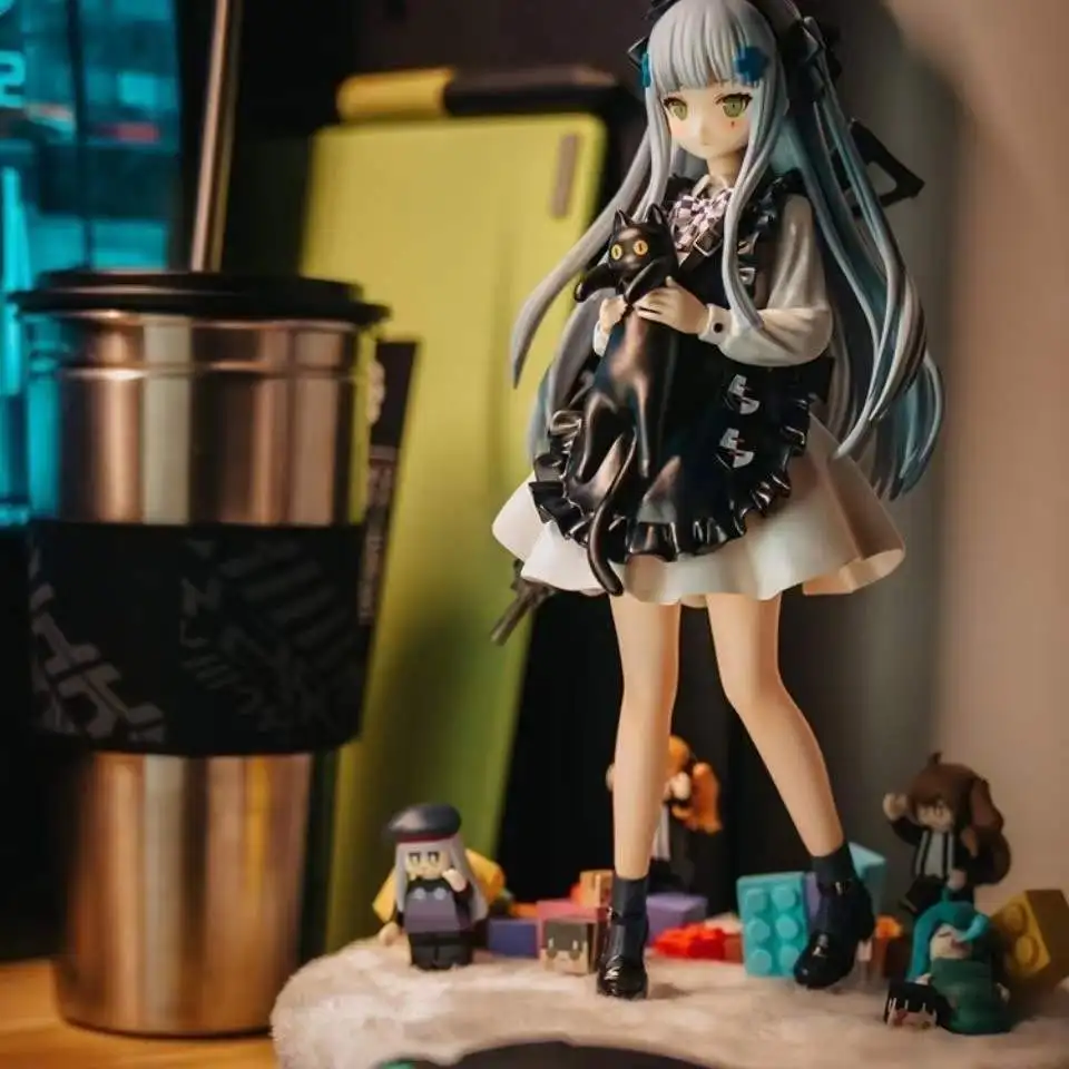 

21cm Girls Frontline HK416 Hoshi no Mayu 1/7 Sexy Girls PVC Action Figure Toys Doll Gifts