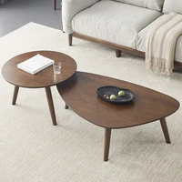 japanese coffee side table decoration living room vintage coffee tables round bedroom oval minimalist esstische home furniture