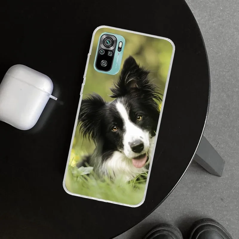 Чехол для телефона Border Collie Dog Breed Xiaomi 12 11T 10 9 Redmi Note 10S Pro 9A 8 прозрачный чехол