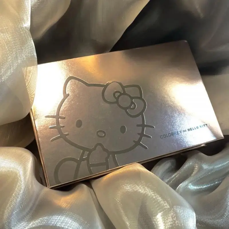 Hello Kitty Sanrio Kawaii Cartoon Cute Valentine Velvet Lip Gloss Set Anime Plush Lip Gloss Tubes Lip Gloss Clear Glossy Gift