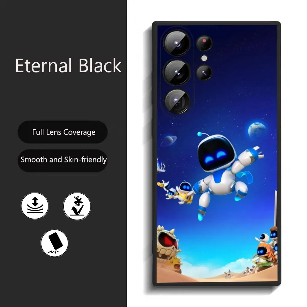 Чехол для телефона Game A-Astro Bot Samsung Galaxy S25 Ultra S22 S23 S24 S21 S20 5G Защитный мягкий