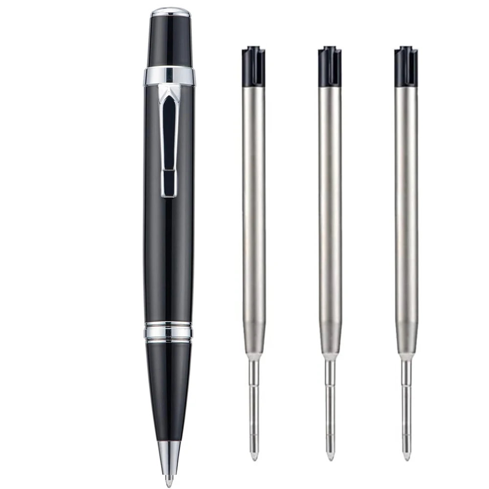 

Металлическая шариковая ручка G2 чёрная