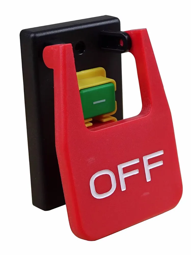 1 шт. KJD17B 16 4/5Pin настольные пилы электромагнитный кнопочный переключатель А 220-240 в