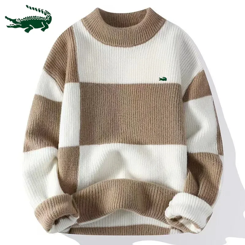 

New Men's Winter Sweater Thickened Warm Shirt Men's O-neck Casual Long Sleeve m-3XLmen shirtmens shirtshort t-shirtlong sleeve t