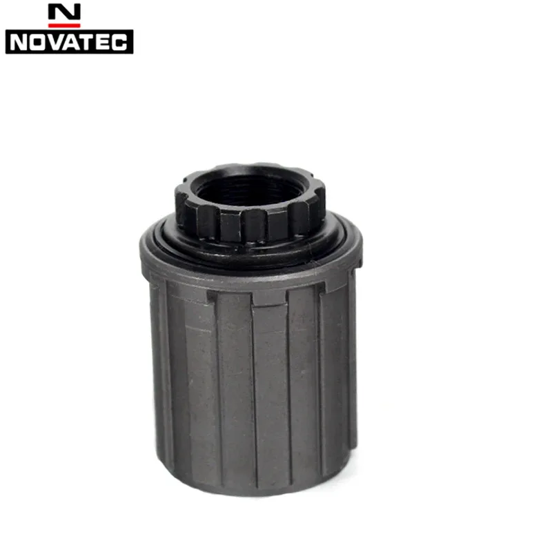 Фото Корпус Novatec Freehub — основание башенной ступицы заднего колеса, сердечник подшипника, замок цвету сливы, совместим с колесной парой MTB/дорожного велосипеда №4