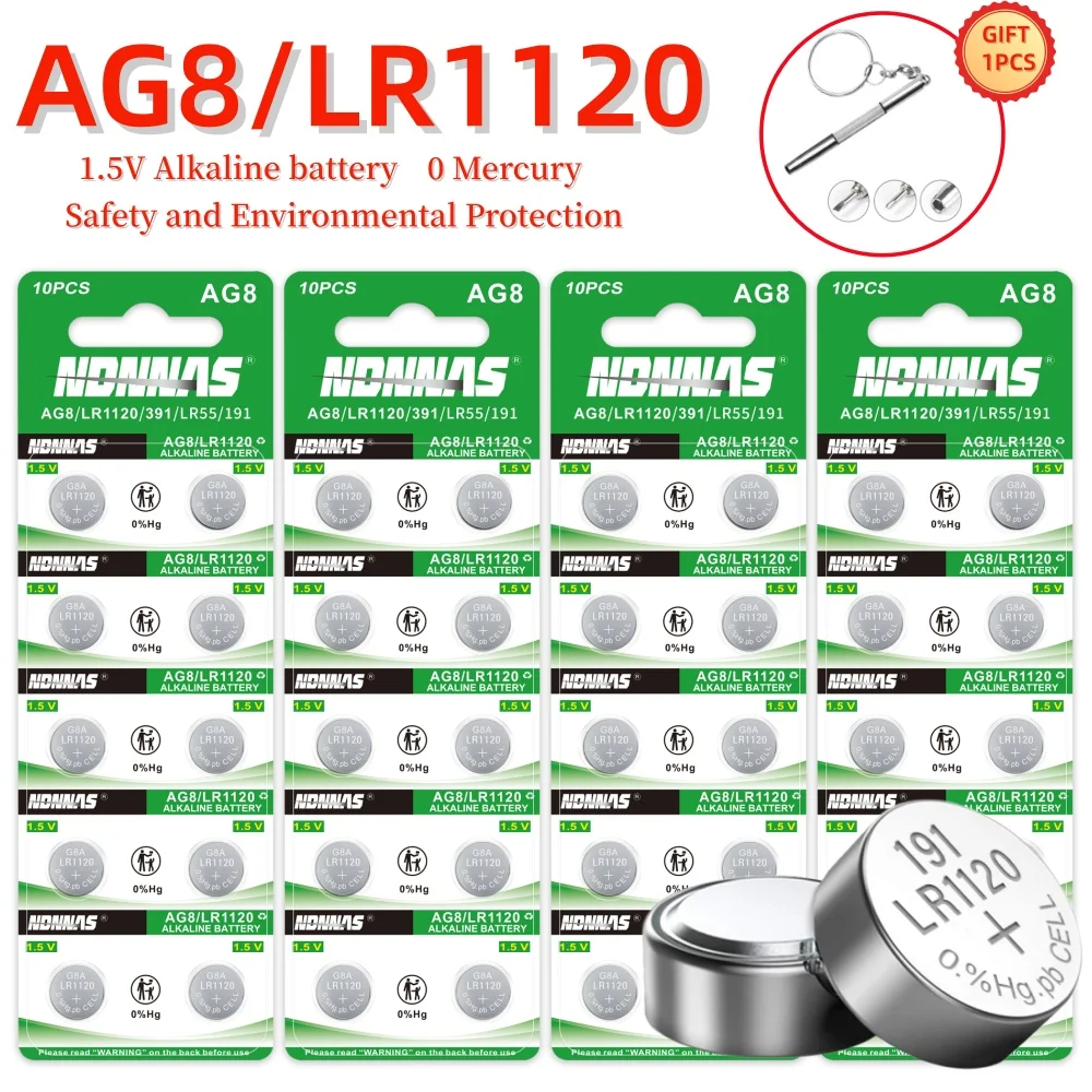Фото 5-200 шт. AG9 LR936 LR45 194 53 мАч 1.5 В щелочные батарейки-таблетки 394 SR936SW CX194 SG9 для часов, автомобильных ключей, пультов дистанционного управления, калькуляторов, игрушек №1