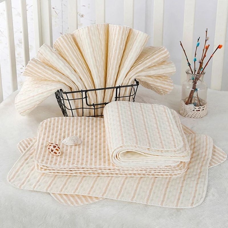 

Cotton Baby Changing Pad Leak proof & Slip resistant Diaper Mat Ensures a Safe & Dry Environment Washable Changing Mat