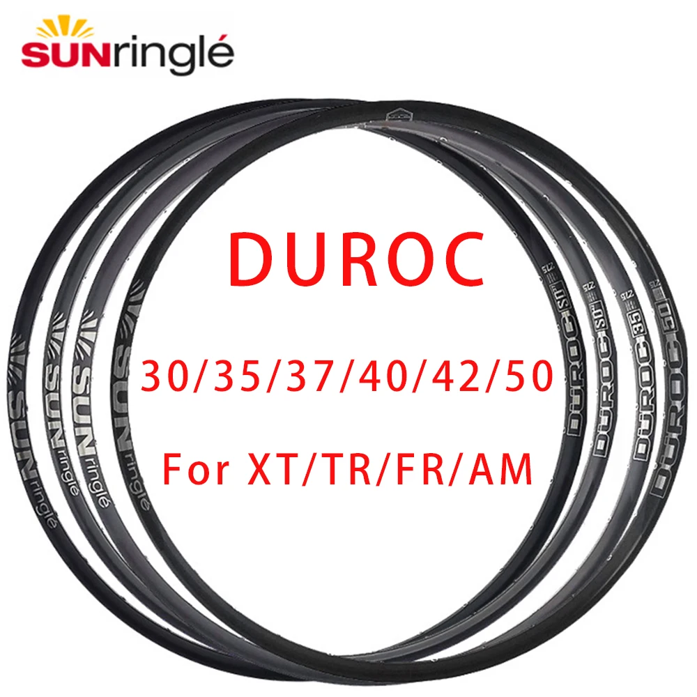 

Sunringle sun durac 30 35 40 50 sd37 42 27.5/29 Inch weld edge without mountain chamber 32h 28h rims width aluminum BIKE rims