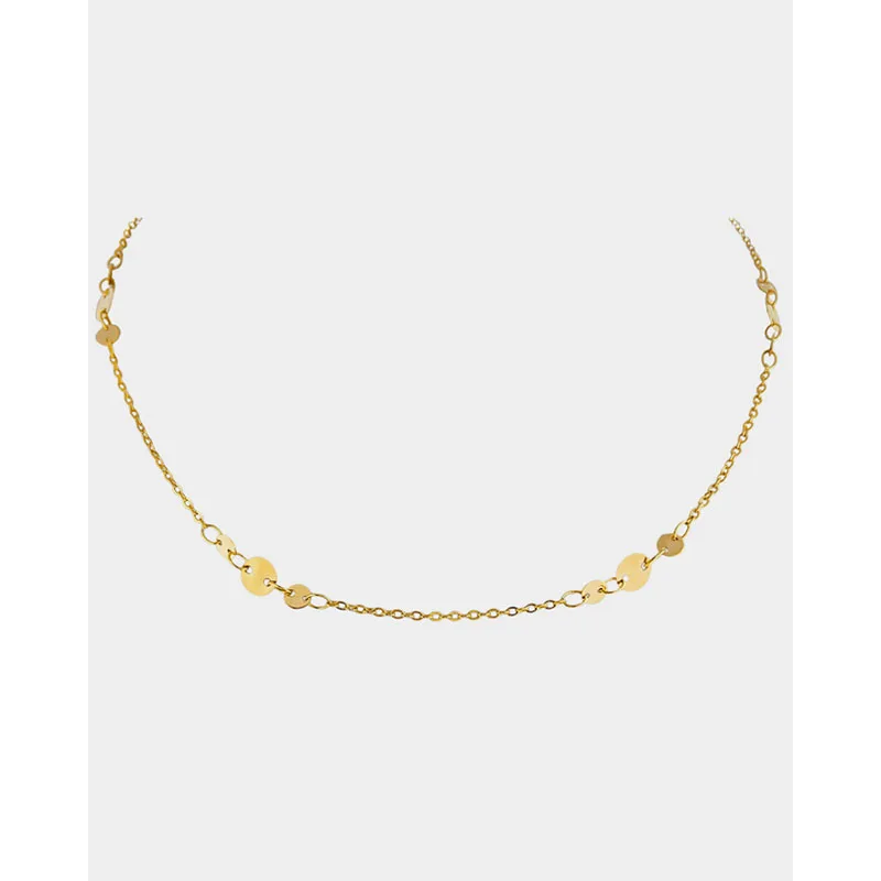 

Peri'sbox водонепроницаемое ожерелье из нержавеющей стали «Фигаро» овальное ожерелье зеленое искусственное ожерелье для женщин