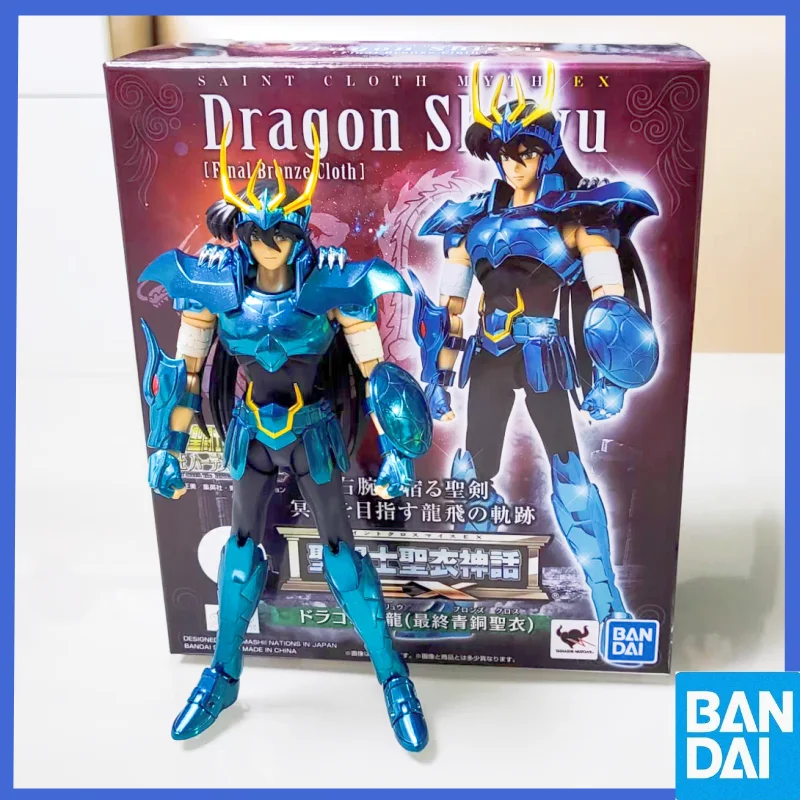 

Original Saint Seiya Myth Cloth Ex Final Bronze Dragon Draco Shiryu V3 Ex Metal Armor Action Figure Collection Model Toys Gift