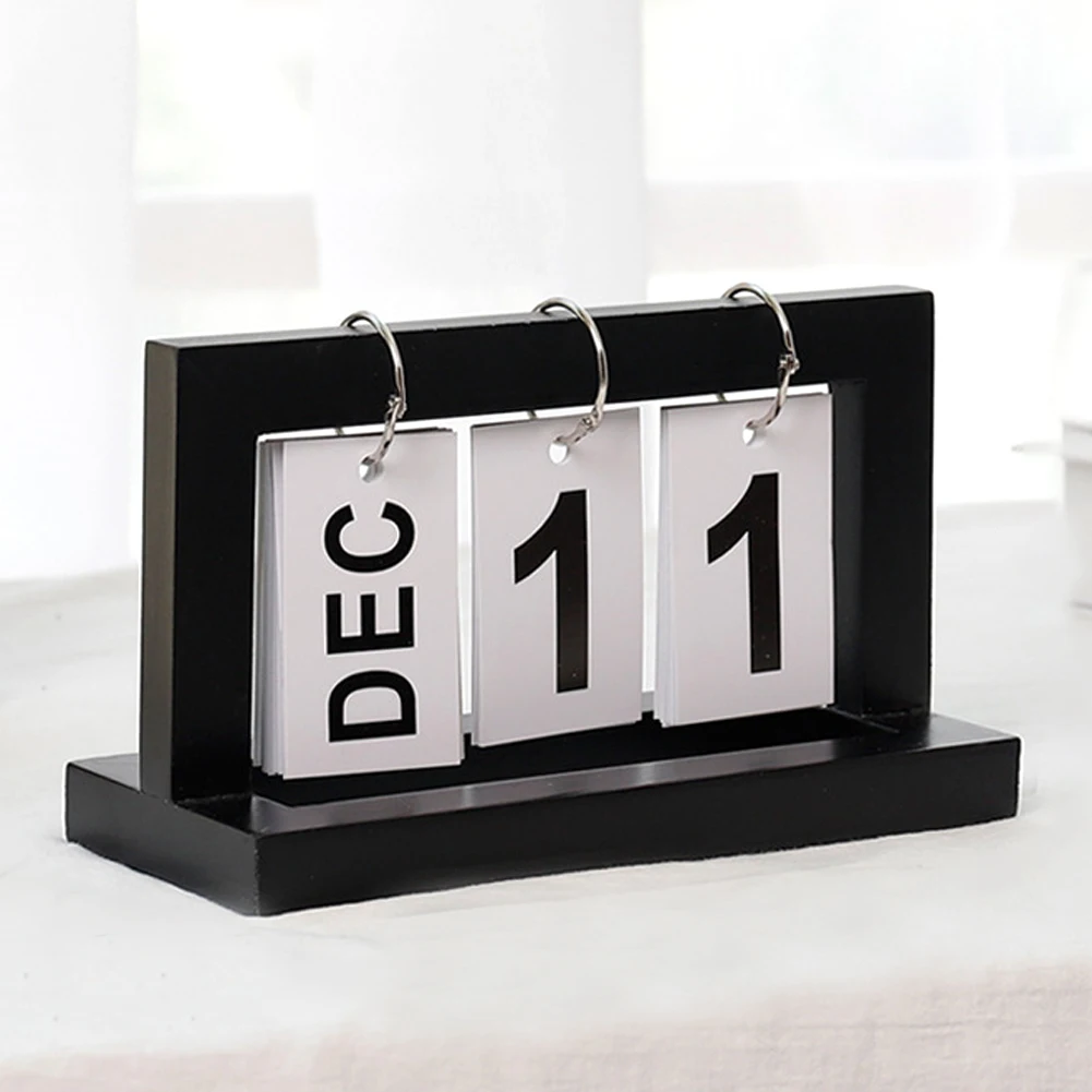 

Календарь «сделай сам», деревенский винтажный офисный орнамент, декор для кафе, деревянный откидной стол для дома