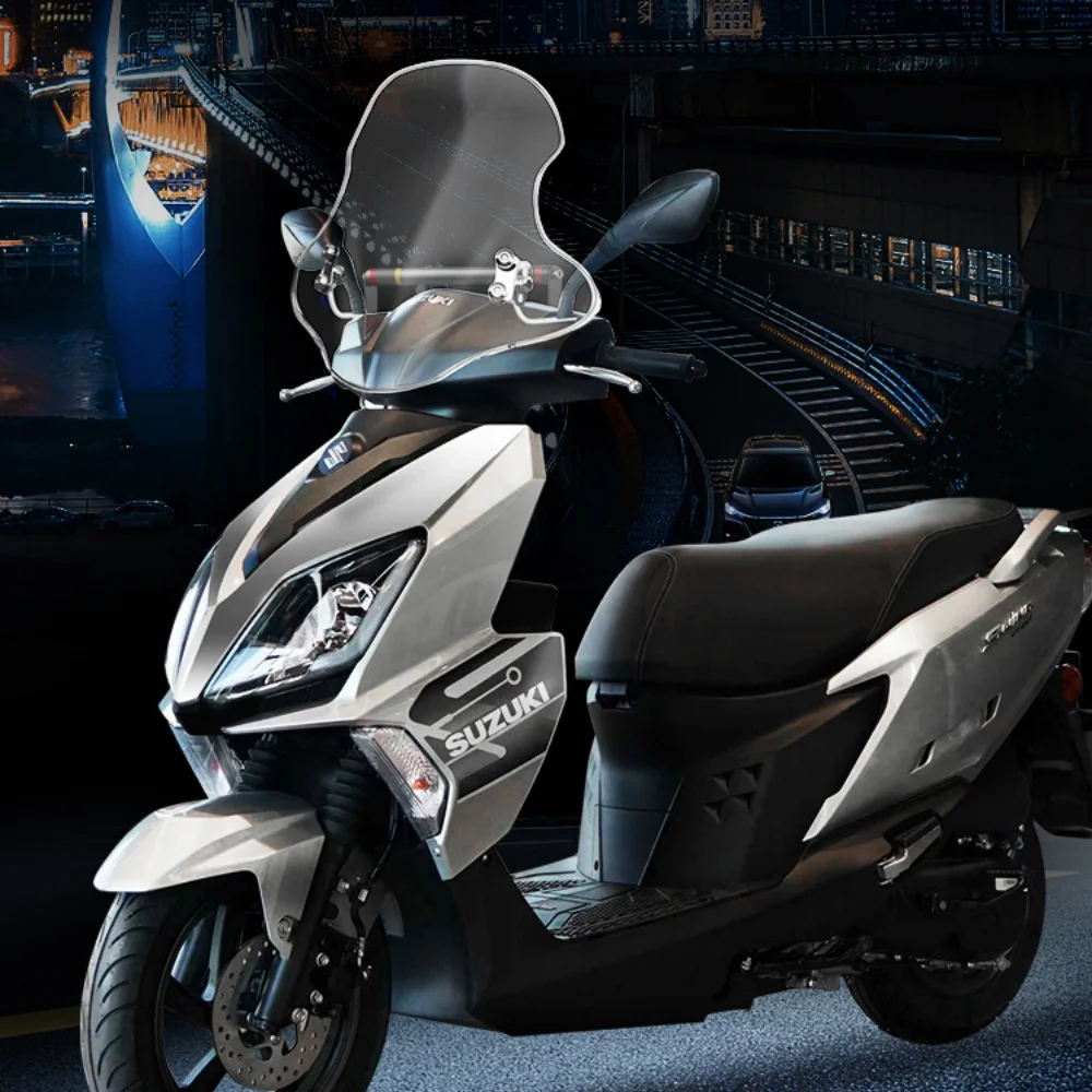 Фото Ветровое стекло 50 см для скутера Suzuki UY125, специальные модифицированные запчасти №2