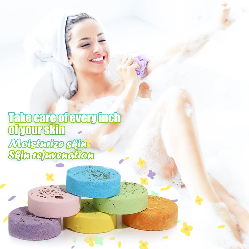 

6 шт., ароматерапия, душ, планшет, отпариватель для душа, сухой цветок, для ванны, соли, для планшета, набор натуральных эфирных масел, семейный...