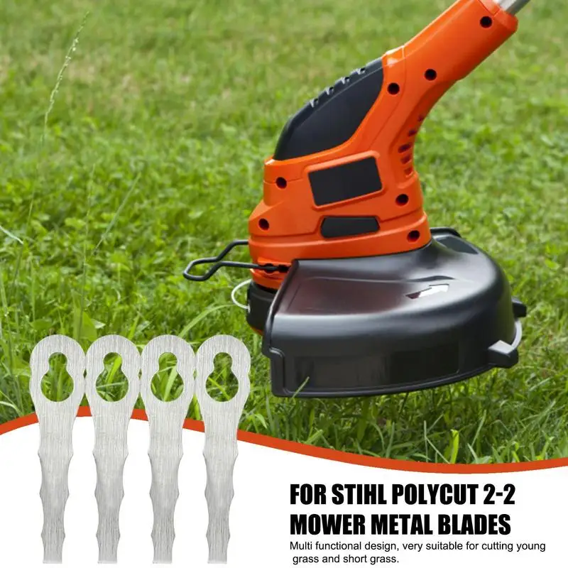 2 шт./4 шт. лезвия для триммера газонокосилки