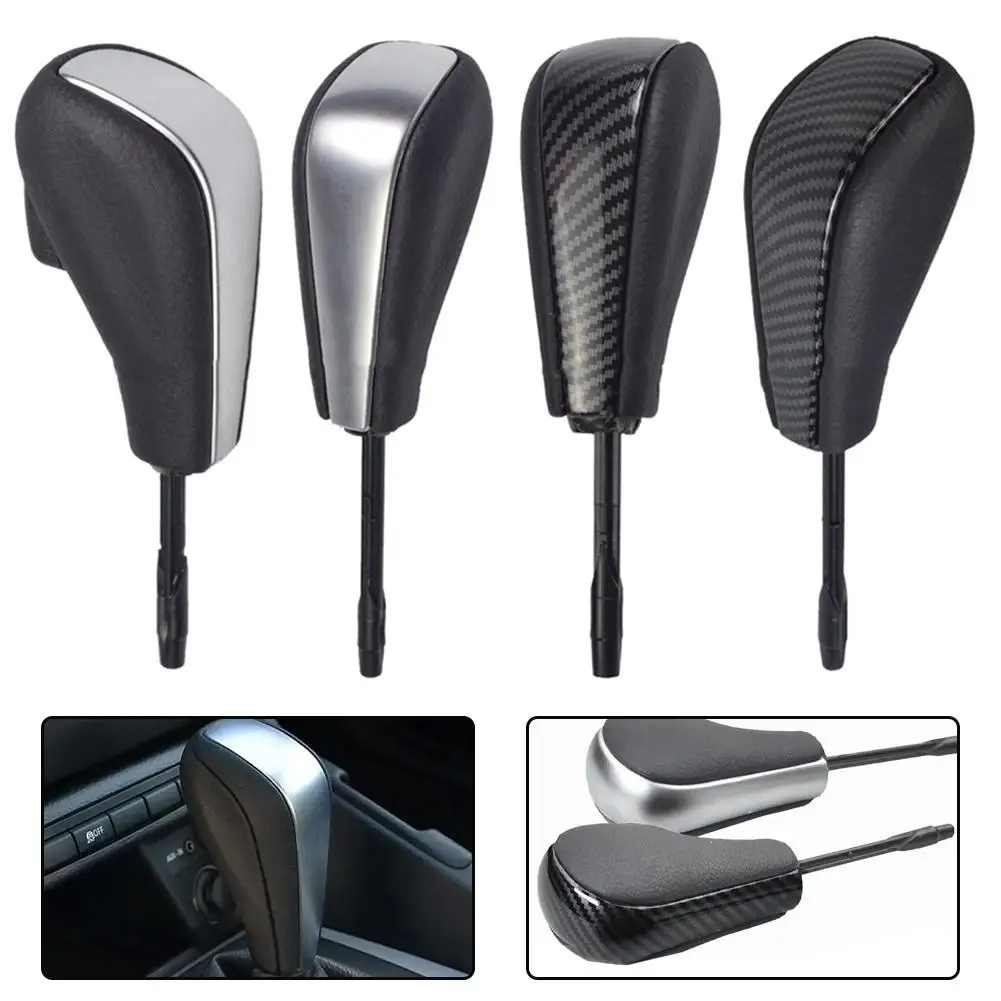 Кожаный автомобиль \автоматический \ Переключатель передач Ручка Рычаг Для BMW