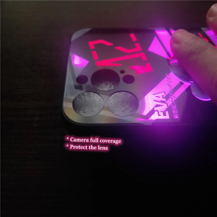 Светящийся чехол для смартфона с героями мультфильмов iPhone 13 12 11 Pro Max X Xr Xs 6 7 8 Plus