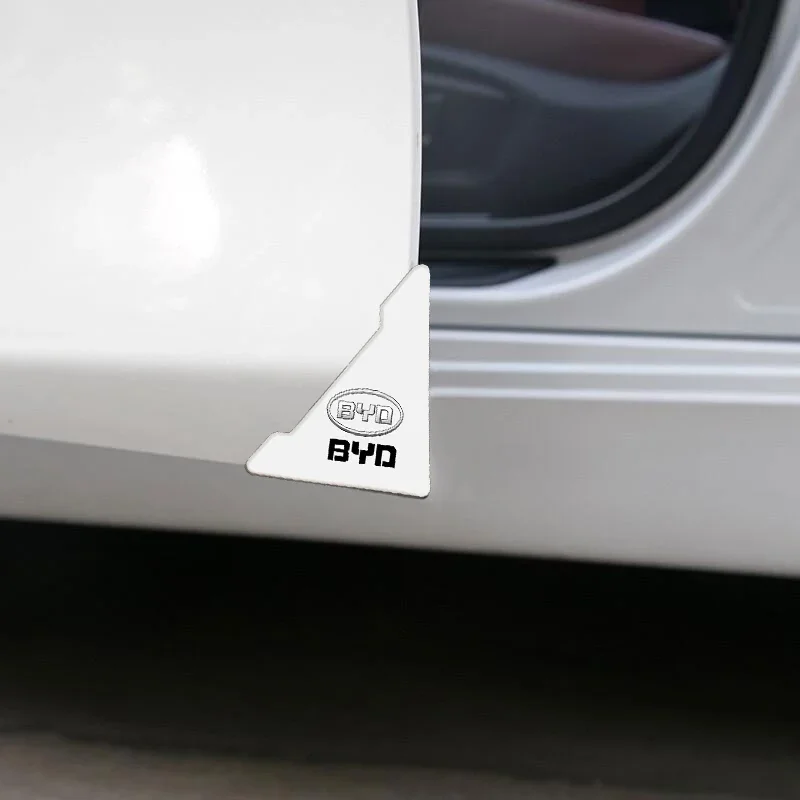 Для BYD Badge G6 S6 Song Yuan Qin Tang Surui L3 F6 S8 M6 F3R S7 G3 E5 Уголок двери автомобиля Наклейка против