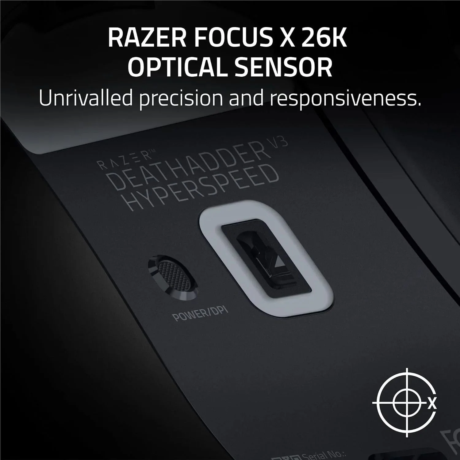 Оригинальная беспроводная эргономичная киберспортивная мышь Razer DeathAdder V3 HyperSpeed —