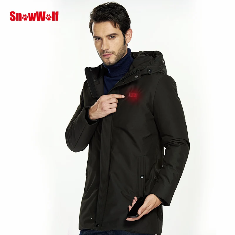 Уличная утепленная куртка Snowwolf с гусиным пухом для альпинизма 800 Peng мужская