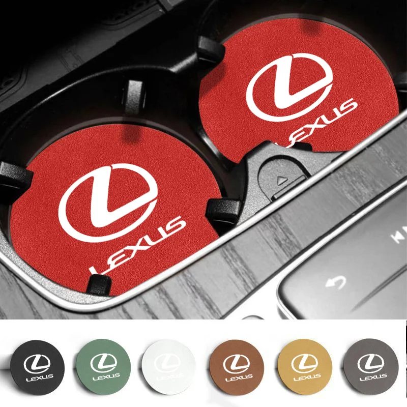 Автомобильные подставки для стаканов воды нескользящий коврик Lexus F SPORT ES RX NX LS UX LM
