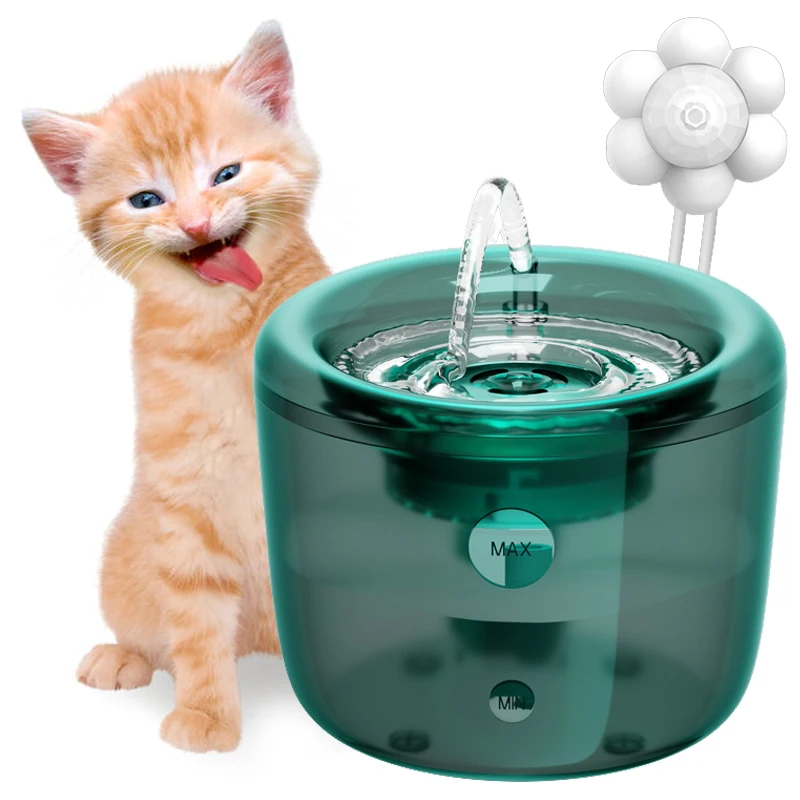 Водяной фонтан для кошек тихий автоматический дозатор воды щенков наборы