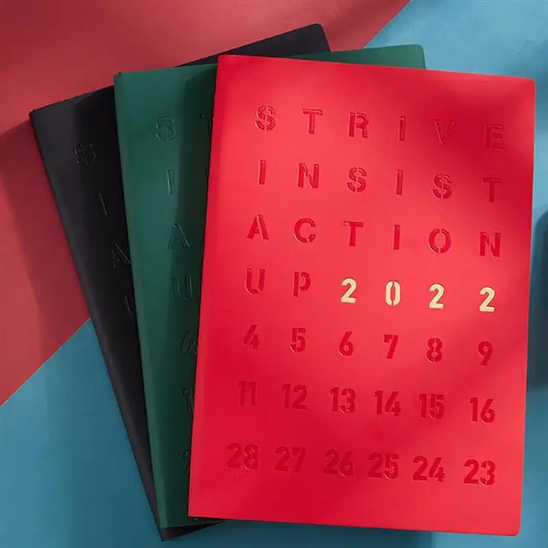 

1 Pc Practical Efficient 2022 Work Planning Book Schedule Writing Notepad