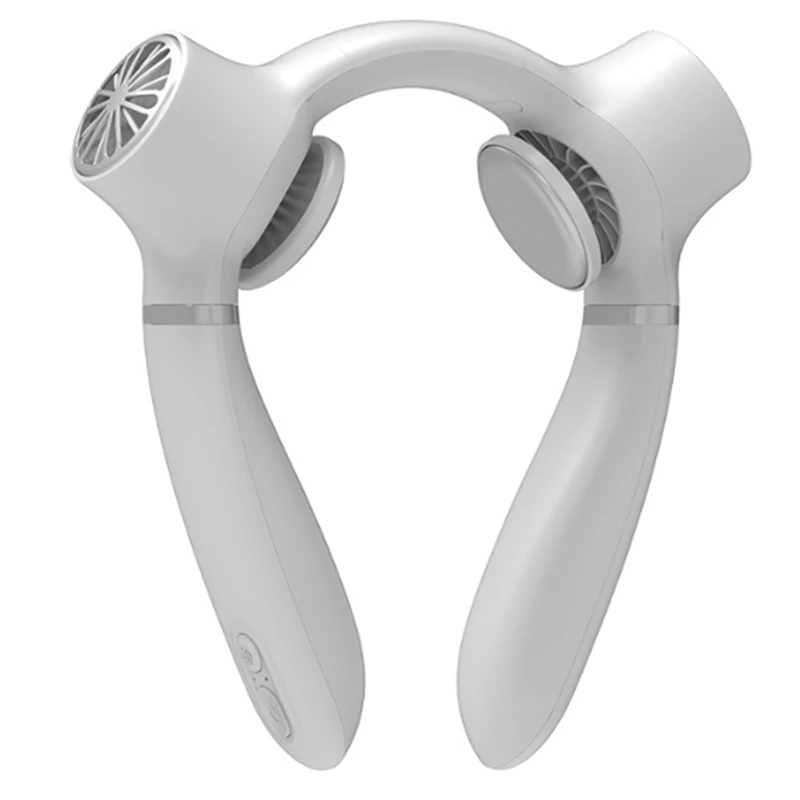 

1 PCS Portable Neck Air Conditioner 4000Mah Rechargeable Personal With Refrigerating Chip ,White