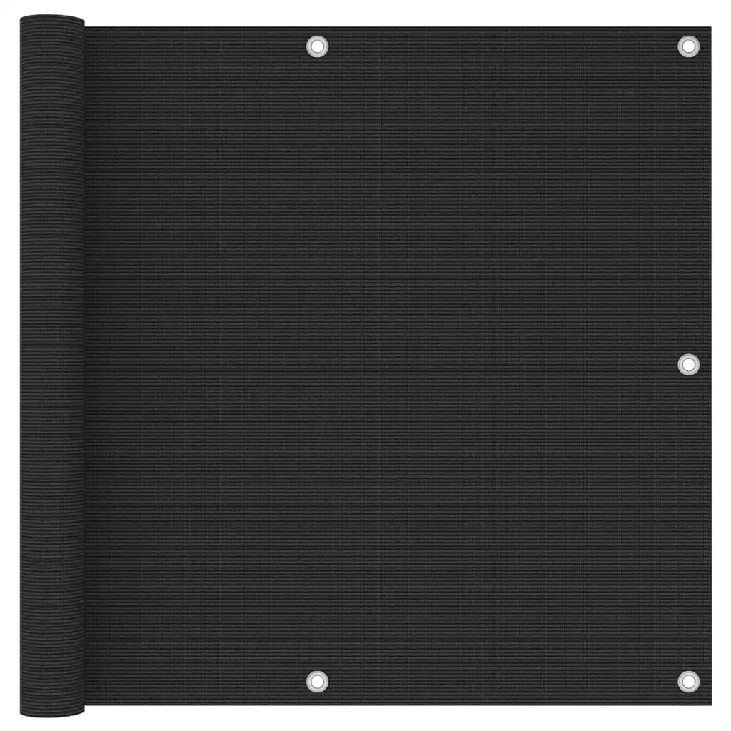 

Экран Балконный черный 90x600 см HDPE