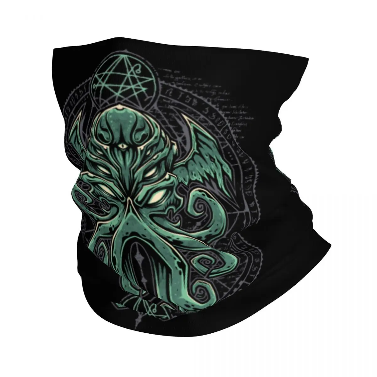 

Great Cthulhu Bandana Neck Gaiter for Ski Camping Men Women Wrap Scarf Horror Movie Lovecraft Headband Warmer