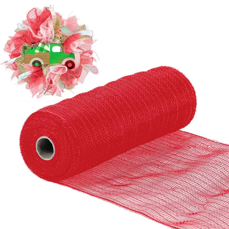 Decoration Cuttable Poly Mesh Ribbon Decor