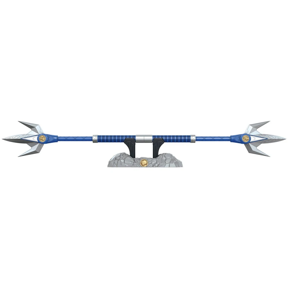 Фото [В наличии] Hasbro Power Rangers Lightning Collection Mighty Morphin Blue Ranger Power Lance Хорошая оригинальная модель игрушки для косплея №3