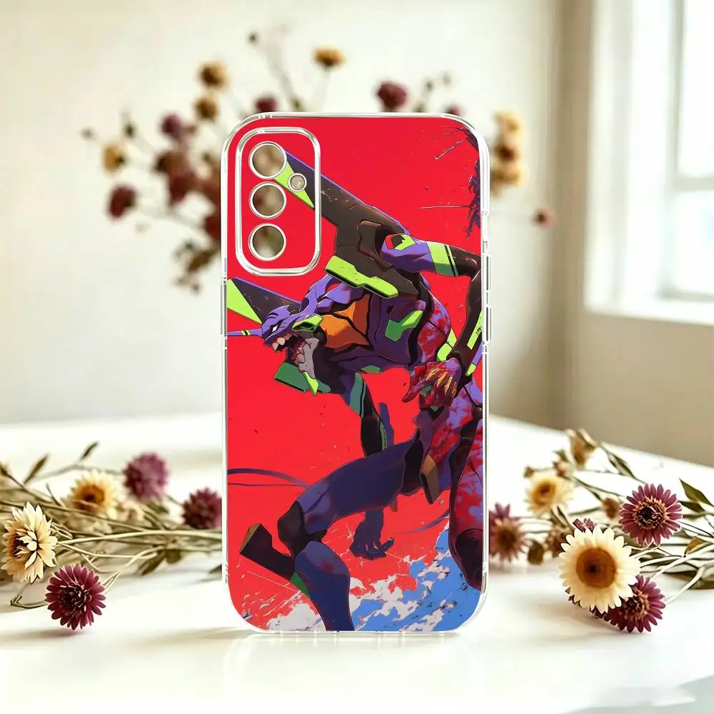 Фото Чехол для телефона EVA n-Neon g-Genesis e-Evangelion, прозрачный силиконовый мягкий чехол для Samsung A10,12,20,21S,30,31,40,50,51,52,70,71 №5