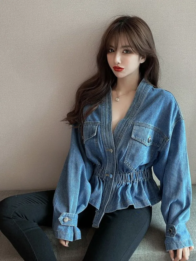 

Outerwear Women's Fashion INS. Spring And Autumn Korean Version Loose And Versatile, Slim And Short, Fashionable 2023 New Denim