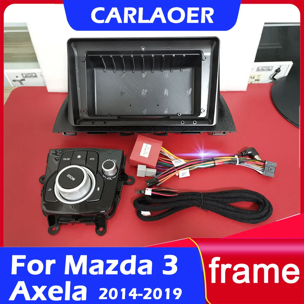 

Рамка панели автомобильного проигрывателя для Mazda 3 Axela 2014-2017 9 дюймов Android