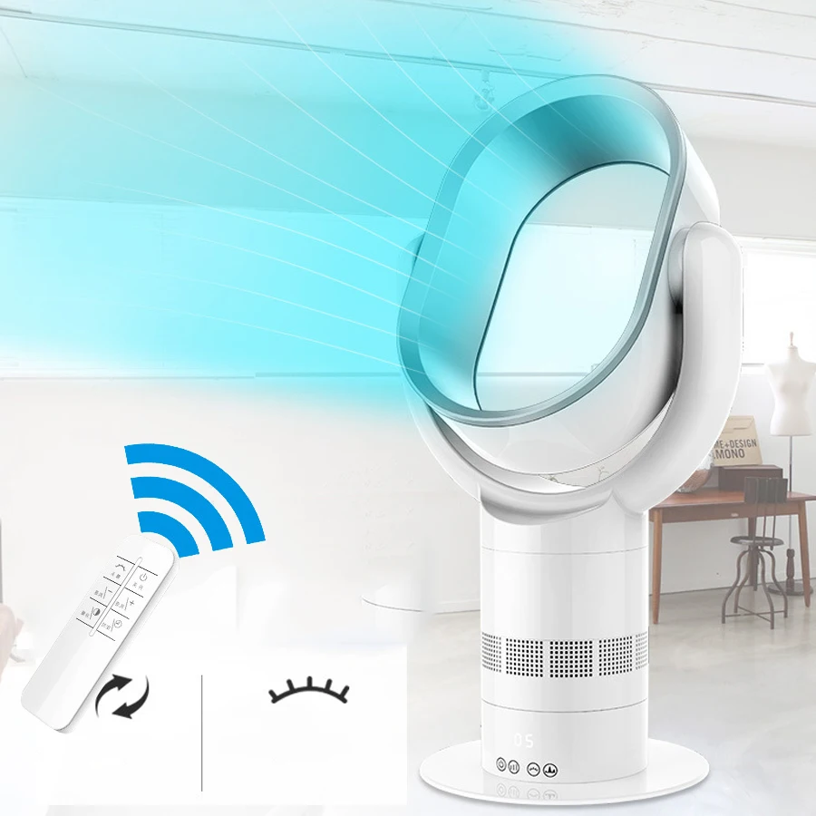 

Беслопастной вентилятор 40 Вт, циркуляция воздуха для дома и офиса, 20 дюймов, Охлаждающие вентиляторы с дистанционным управлением, бесшумная...